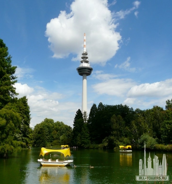 fernmeldeturm mannheim
