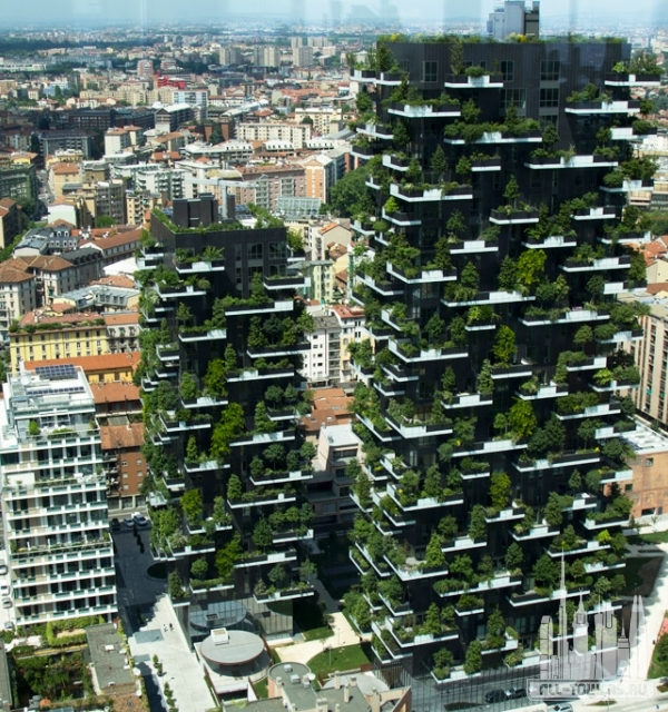 bosco verticale - torre e