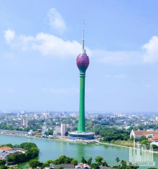 colombo lotus tower (телебашня «лотус»)