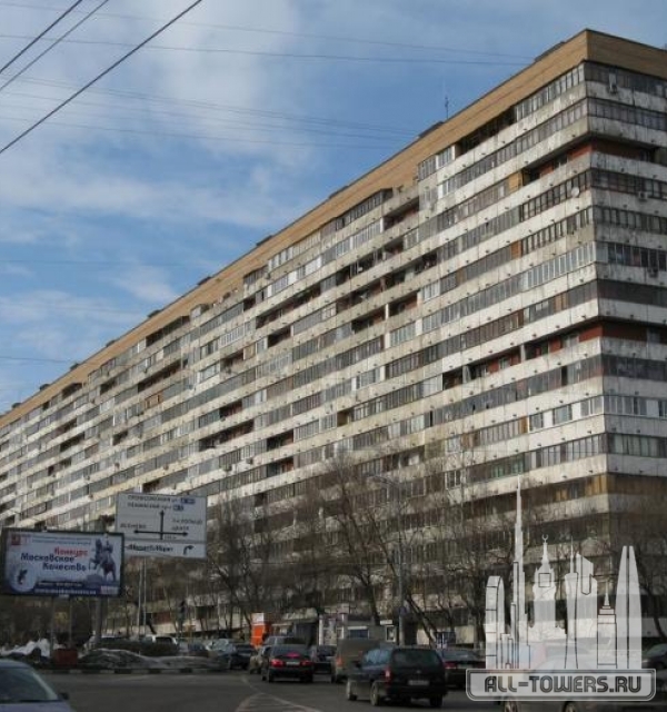 здание на ул. нахимовский проспект, 22