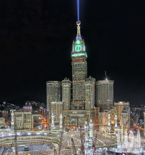 makkah royal clock tower (абрадж аль-бейт)