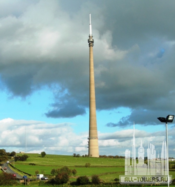 emley moor tv tower