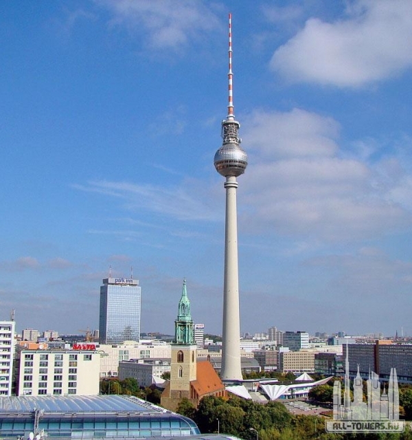 берлинская телебашня (berliner fernsehturm)