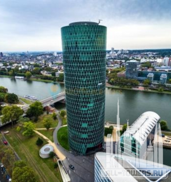 башня вестхафен (westhafen tower)
