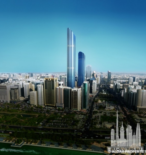 world trade center abu dhabi - the residences (башня всемирный торговый центр абу-даби-резиденции)
