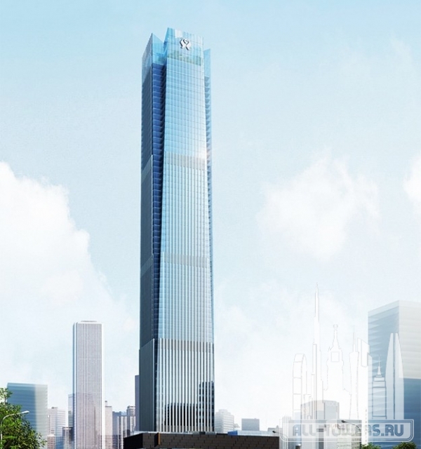 guangxi finance plaza  (башня финансовая площадь гуанси)