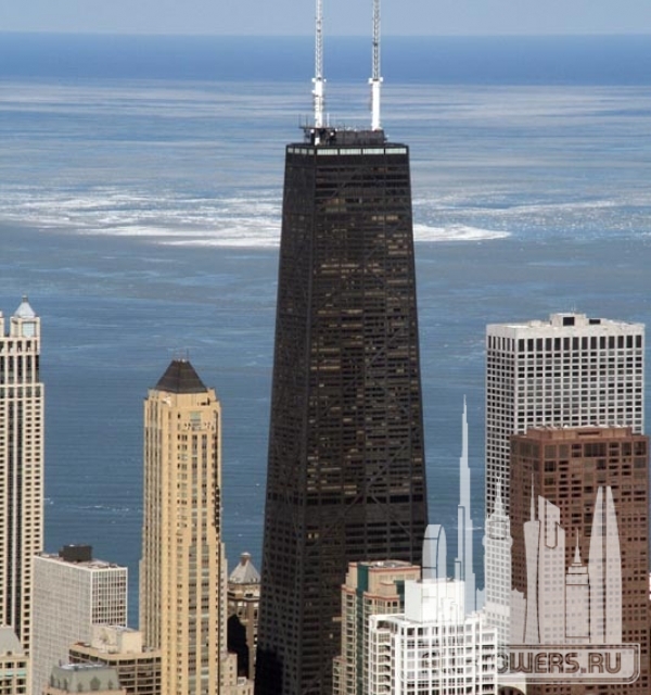 john hancock center (башня центр джона хэнкока)