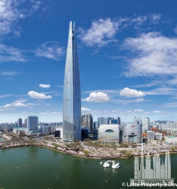 lotte world tower (башня лотте ворлд)