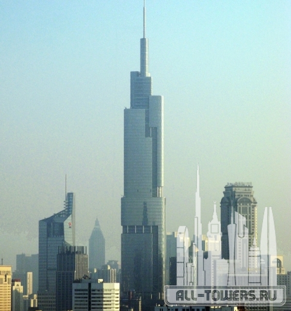 zifeng tower (финансовый центр наньцзин-гринлэнд)