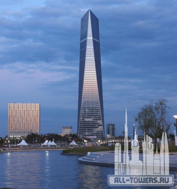 northeast asia trade tower (торговая башня в северо-восточной азии)