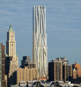 New York by Gehry at Eight Spruce Street (Нью-Йорк-бай-Гери)