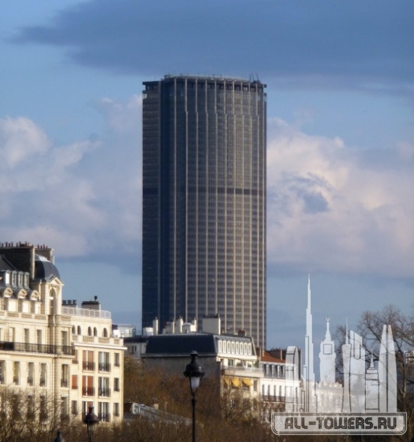 башня монпарнас (tour montparnasse )
