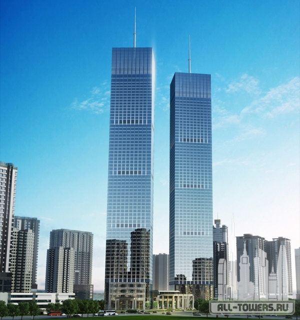 twin towers guiyang, east tower