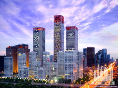 yintaiofficetower_nightexterior(c)beijingyintaiproperty