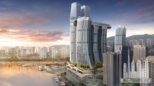 Raffles City Chongqing sideview2000x1125c Safdie Architects  CapitaLand China Investment Co Ltd3