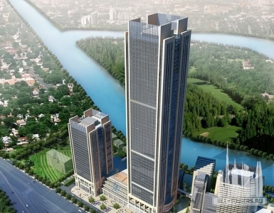 anhuiinternationaltradecenter_rendering-fromabove_(c)-beijing__urban__construction__group