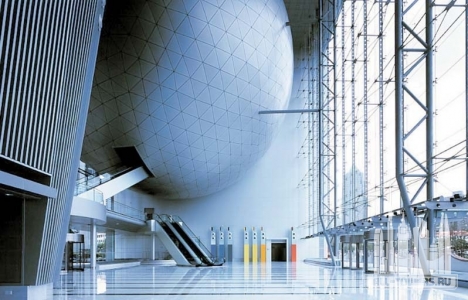 pudonginternationalinformationport_int_lobbysphere_(c)nikken_sekkei