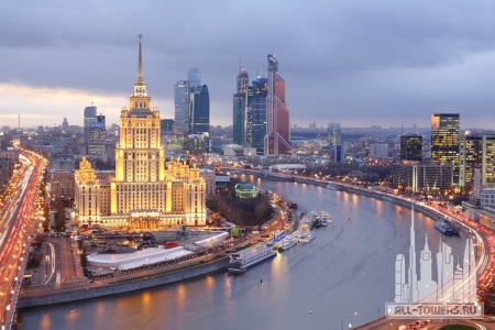 Красивый_вид_на_гостиницу_Украина,_Москва