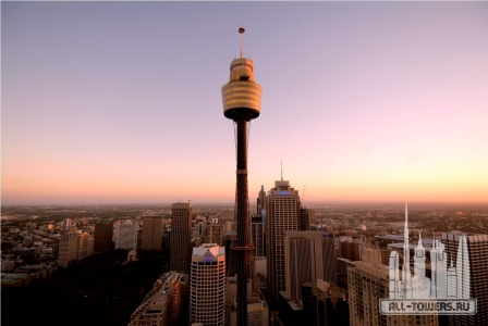 Sydney-Tower-Sunset-View-Picture